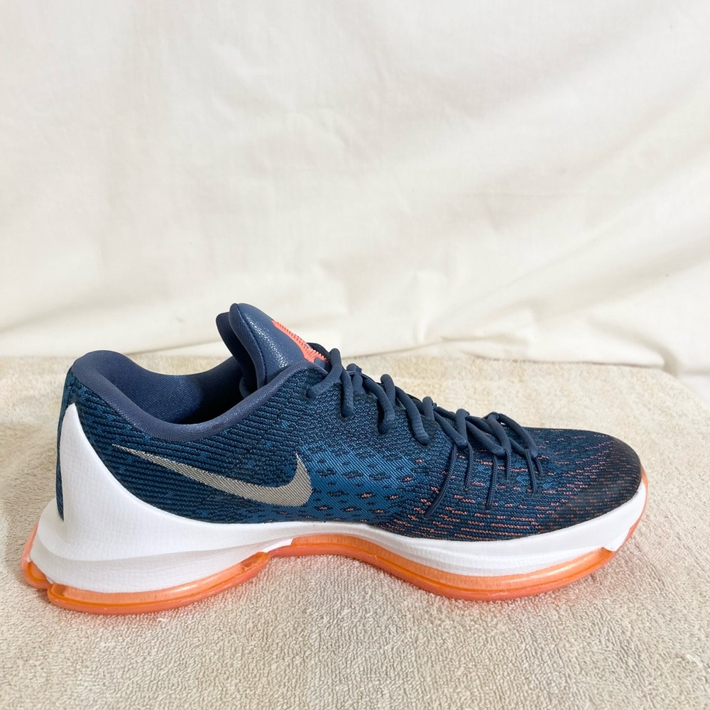 Nike KD 8 Away Blue Orange size 8.5 MEN’S BASKETBALL SHOES - Picture 5 of 9